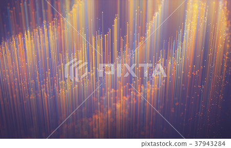 Fiber Optic Colorful Cable 37943284