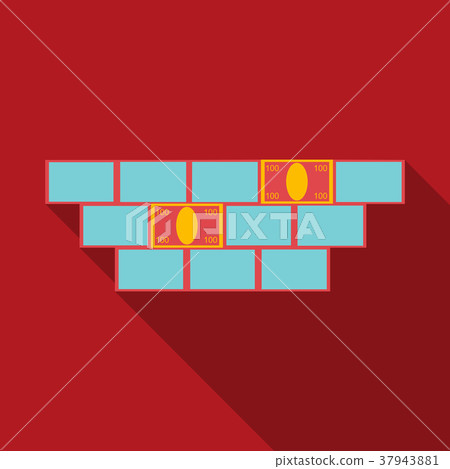 Money sign illustration. Vector. Whitish icon on Money sign illustration. Vector. Whitish icon on 37943881