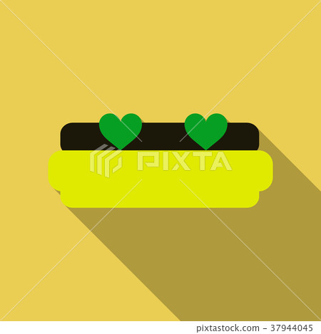 Heart Sofa icon - Vector 37944045
