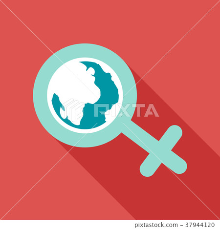 female symbol of the tape. man icon. flat design. female symbol of the tape. man icon. flat design. 37944120