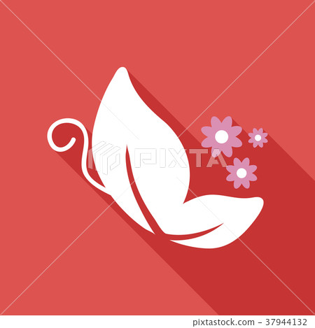 Hello Spring. Wreath of tulips and other flowers 37944132