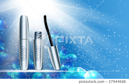 Fashion Design Makeup Cosmetics Product  Templat 37944686
