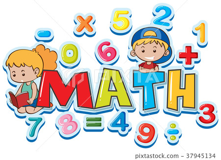 Font design for word math Font design for word math 37945134