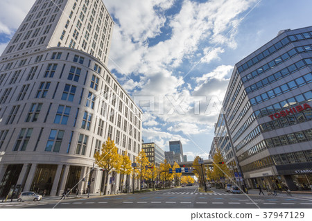 Near Mido Suji Honcho in autumn Near Mido Suji Honcho in autumn 37947129
