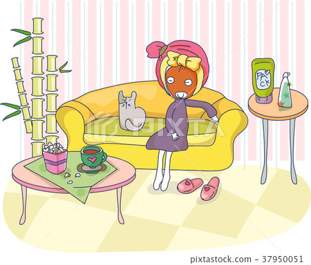 Emotional illustration 37950051