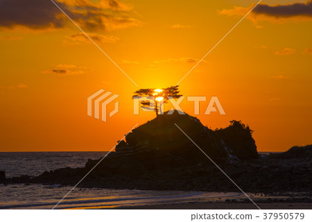 Seongdong Beach, Taean Coast National Park, Taean County, Chungnam Seongdong Beach, Taean Coast National Park, Taean County, Chungnam 37950579