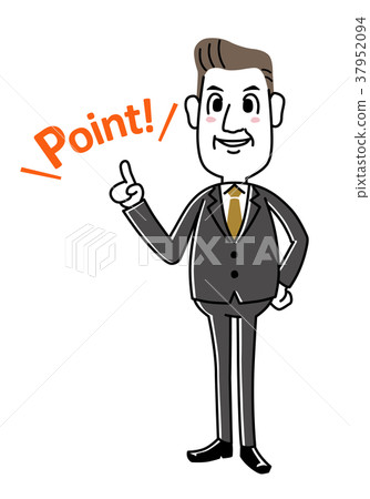 Middle-aged businessman | Checkpoint Middle-aged businessman | Checkpoint 37952094
