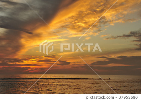 Morning glow of Qingdao 37955680