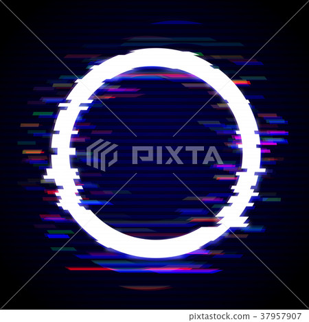 Distorted Glitch Style Modern Background. Distorted Glitch Style Modern Background. 37957907
