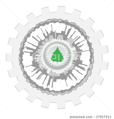 Green economy concept  37957912