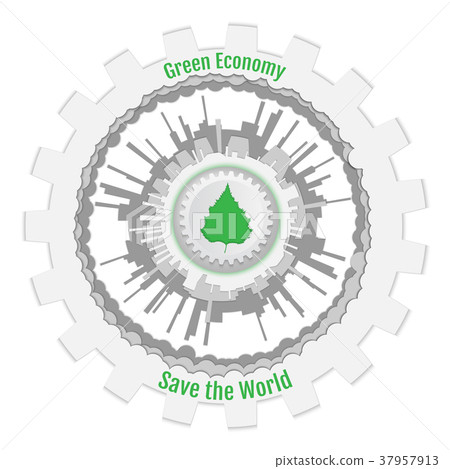 Green economy concept Green economy concept 37957913