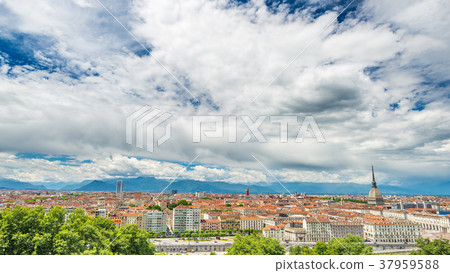 Turin Cityscape, Italy, Torino skyline 37959588