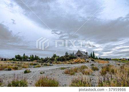 The chapel of the good shepherd of Lake Tekapo The chapel of the good shepherd of Lake Tekapo 37959986