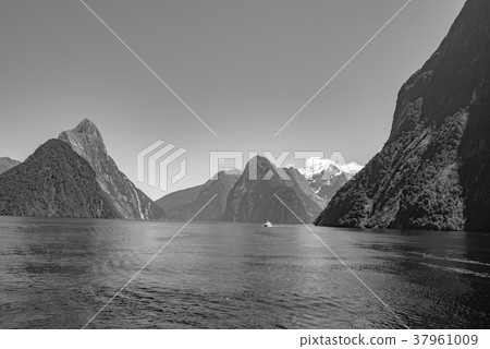 [Monochrome] Milford Sound 37961009