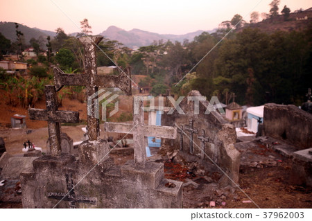 ASIA EAST TIMOR TIMOR LESTE MOUBISSE GRAVEYARD 37962003