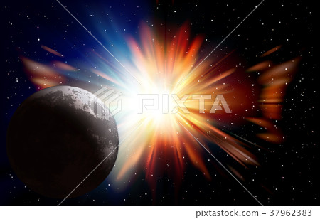 abstract space background with stars abstract space background with stars 37962383