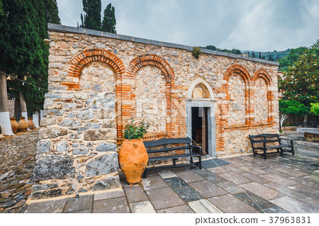 Monastery Kera Kardiotissa on Crete Island, Greece Monastery Kera Kardiotissa on Crete Island, Greece 37963831