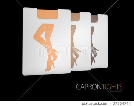 Shiny tights with sparkles. Fashion model 37964744