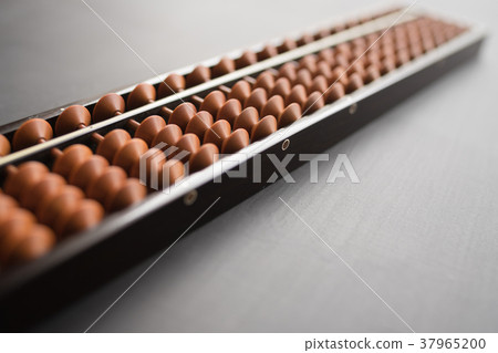 Abacus black background 37965200