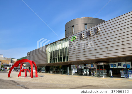 JR Hakodate Station front view Hakodate city scenery 37966553
