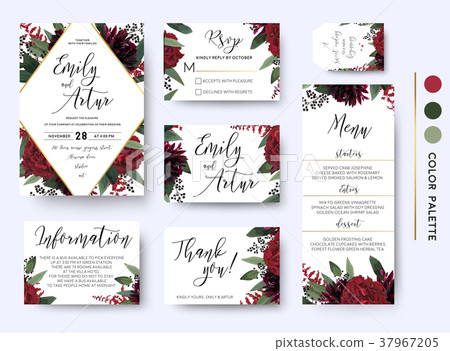 Wedding invite save the date rsvp thank you design Wedding invite save the date rsvp thank you design 37967205