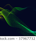 Abstract  background. Fractal waves 37967732