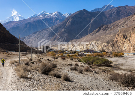 Himalayas, town Jomsom 37969466