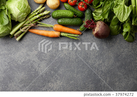 Spring vegetables cooking set Spring vegetables cooking set 37974272