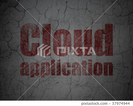 Cloud networking concept: Cloud Application on 37974944