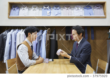 西裝，商人，客戶，時裝設計師，韓國 37975920