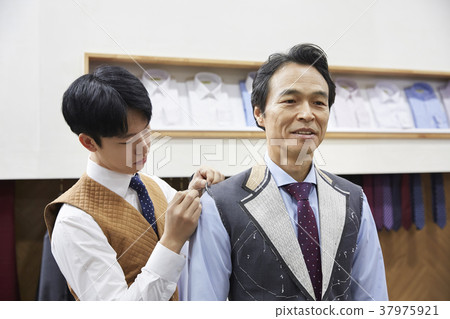 Suit, Businessman, Customer, Fashion Designer, Korean Suit, Businessman, Customer, Fashion Designer, Korean 37975921