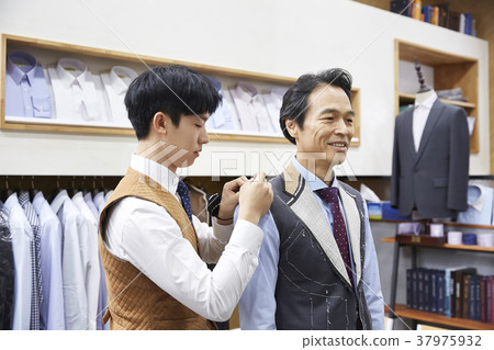 Suit, Businessman, Customer, Fashion Designer, Korean Suit, Businessman, Customer, Fashion Designer, Korean 37975932