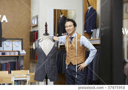 服裝店，時裝設計師，韓國 37975958