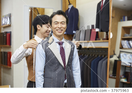 Suit, Businessman, Customer, Fashion Designer, Korean 37975963