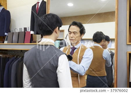 Suit, Businessman, Customer, Fashion Designer, Korean 37976002
