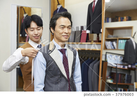 Suit, Businessman, Customer, Fashion Designer, Korean 37976003