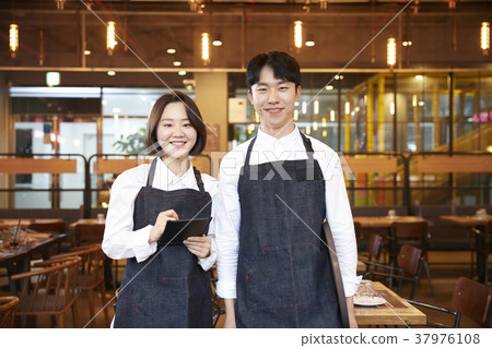 Restaurant, Waiter, Waitress, Occupation, Korean 37976108