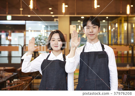 Restaurant, Waiter, Waitress, Occupation, Korean 37976208