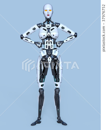 Female robot Female robot 37976752