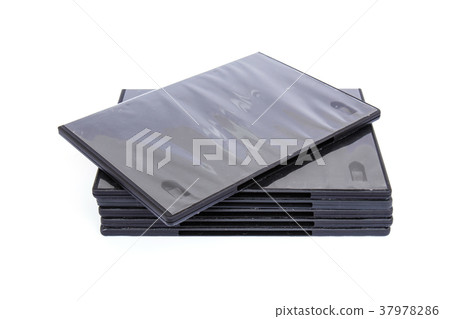 DVD box isolated white background 37978286