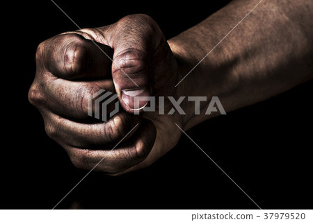 Male fist Male fist 37979520