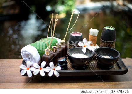 Thai Spa massage compress balls, Thai Spa massage compress balls, 37979876
