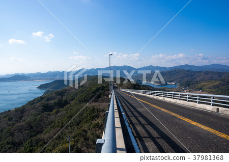 Sakado Tokushima Prefecture Naruto City Route 183 Route Four-way observation point near 37981368