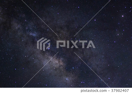 Milky way galaxy and space dust in the universe 37982407