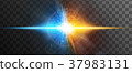 Abstract concept - color forces burst. EPS 10 37983131