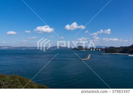 View from Naruto City in Tokushima Prefecture View from Naruto City in Tokushima Prefecture 37983397