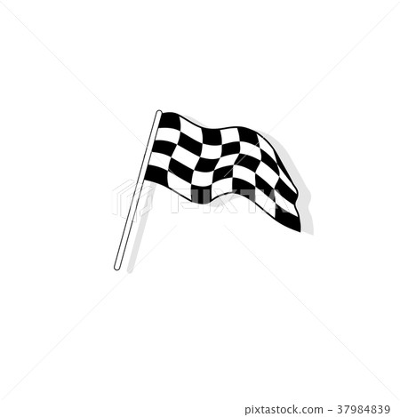 Crossed checkered flags Crossed checkered flags 37984839