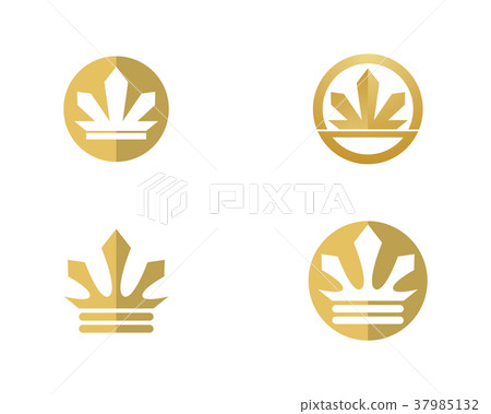 Crown Logo Template vector icon Crown Logo Template vector icon 37985132