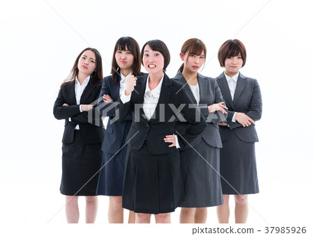 Angry woman business 37985926