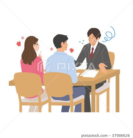 企業談話商人例證 企業談話商人例證 37986626